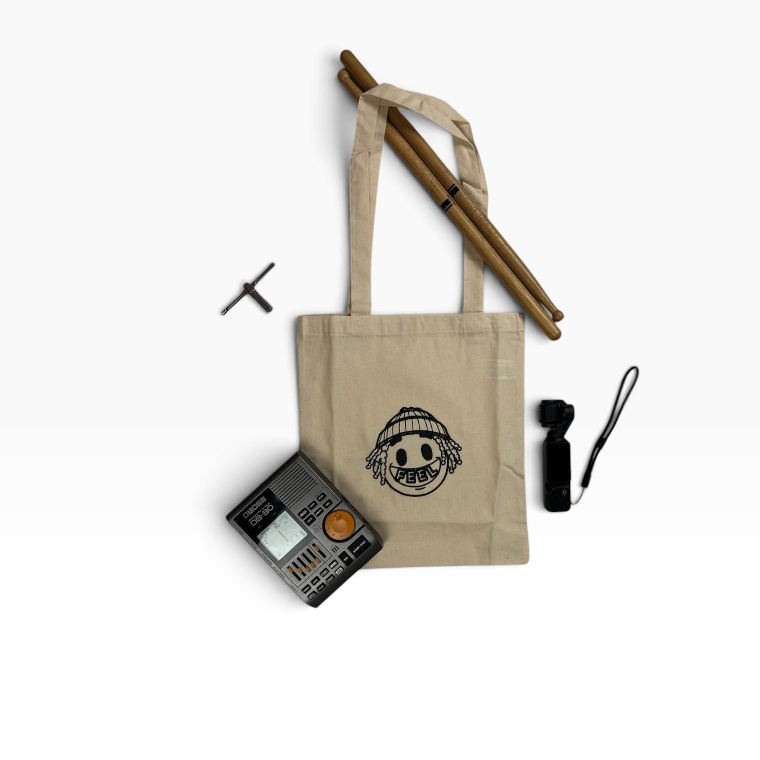'FEEL' Canvas Tote-Bag